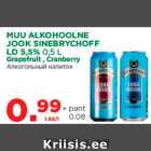MUU ALKOHOOLNE JOOK SINEBRYCHOFF LD 5,5% 0,5 L 