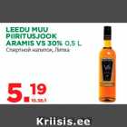 LEEDU MUU PIIRITUSJOOK ARAMIS VS 30% 0,5 L 