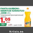 Allahindlus - FANTA KARBONISEERITUD KARASTUSJOOK 2 L