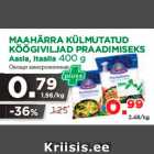 Магазин:Maksimarket, Konsum, AjaO,Скидка:Овощи замороженные