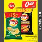 Allahindlus - Lay´s
kartulikrõpsud, 165 g