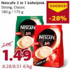 Магазин:Comarket,Скидка:Кофейный напиток 3 в 1 Nescafe