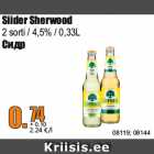 Alkohol - Siider Sherwood
