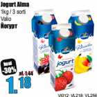 Allahindlus - Jogurt Alma
