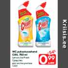 WC puhastusvahend
Cillit, 750 ml

