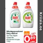 Allahindlus - Nõudepesuvahend
Fairy, 450 ml

