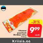 Viilutatud
graaviforell
M.V.Wool, 500 g