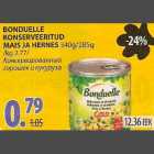 Bonduelle konserveeritud mais ja hernes