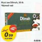 Allahindlus - Must tee Dilmah