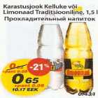 Karastusjook Kelluke või Limonaad Traditsiooniline