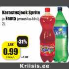 Allahindlus - Karastusjook Sprite
ja Fanta
