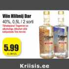 Viin Hlibnij Dar
40%, 0,5L / 2 sorti