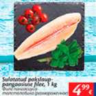 Allahindlus - Sulatatud pakslauppangaasiuse filee, 1 kg