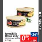 Sprotid õlis Ocean, 240 g