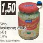 Allahindlus - Salvest hapukapsasupp sealihaga