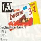 Allahindlus - Šokolaad Kinder Bueno 3+1