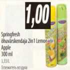 Allahindlus - Springfresh õhuvärskendaja 2in1 Lemon või Apple