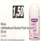 Allahindlus - Nivea rulldeodorant Beauty Pearl naistele