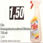 Allahindlus - Clin klaasipuhastusvahend Windows