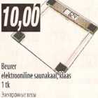 Allahindlus - Beurer elektrooniline saunakaal,klaas