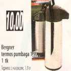 Allahindlus - Bergner termos pumbaga 1,9L