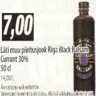 Allahindlus - Läti muu piiritusjook Riga Black Balsam Currant