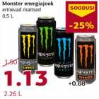 Allahindlus - Monster energiajook erinevad maitsed