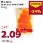 Allahindlus - M.V. Wool viilutatud soolaforell