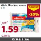 Vileda Miraclean svamm
2 tk