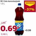 Магазин:Comarket,Скидка: Прохладительный напиток RC Cola
1,5 л