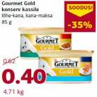 Allahindlus - Gourmet Gold
konserv kassile