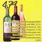 Prantsusmaa kaitstud geograafilise tähisega vein B&G, 0,75 l 