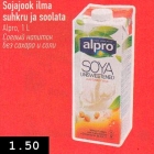 Allahindlus - Sojajook ilma suhkru ja soolata 
