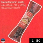 Магазин:Selver,Скидка:Полукопченая колбаса
