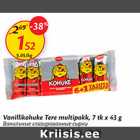 Vanillikohuke Tere multipakk