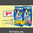 Allahindlus - Chappi
kuivtoit koerale, 9 kg*