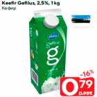 Allahindlus - Keefir Gefilus, 2,5%, 1 kg
