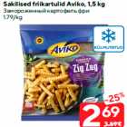 Allahindlus - Sakilised friikartulid Aviko, 1,5 kg
