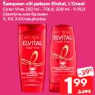 Šampoon või palsam Elvital, L’Oreal

