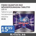 FINISH GUANTUM MAX NÕUDEPESUMASINA TABLETID 100 tk