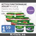ACTIVIA FUNKTSIONAALNE JOGURT 4 x 120 g