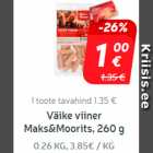 Allahindlus - Väike viiner
Maks&Moorits, 260 g