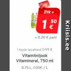 Vitamiinijook
Vitamineral, 750 ml