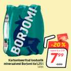 Allahindlus - Karboniseeritud looduslik
mineraalvesi Borjomi 6x1,25 l