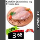 Kanafilee (maitsestatud) 1 kg