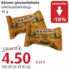 Allahindlus - Kärums glasuurkohuke šokolaaditükkidega