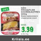NÕO PÕSSAFILEE KOOREKASTMES 500g