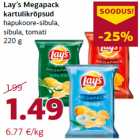 Allahindlus - Lay’s Megapack
kartulikrõpsud