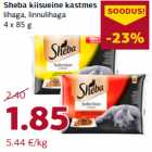Sheba kiisueine kastmes