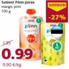 Магазин:Comarket,Скидка:Пюре Põnn Salvest